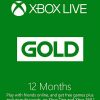 xbox live gold 12 mois