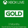 xbox live gold 3 mois
