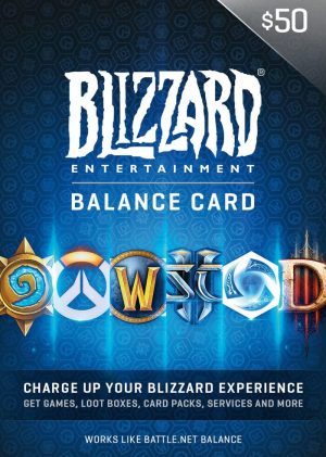 Carte Blizzard 50$ Maroc