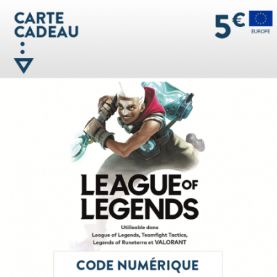 league of legends 5 euro maroc