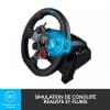 Logitech G29 Driving Force Volant & Pédales pour PS5, PS4, PC | Retour de Force Réaliste