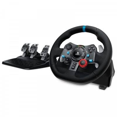 Logitech G29 Driving Force Volant & Pédales pour PS5, PS4, PC | Retour de Force Réaliste
