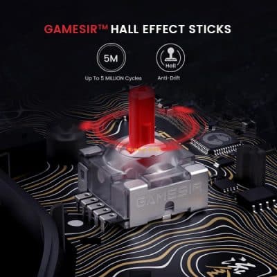 Commandez la GameSir Kaleid Flux Xbox & PC : manette filaire RGB, sticks Hall Effect, livraison rapide au Maroc.