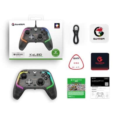 Manette GameSir Kaleid Xbox RGB – Filaire, Précision et Personnalisation